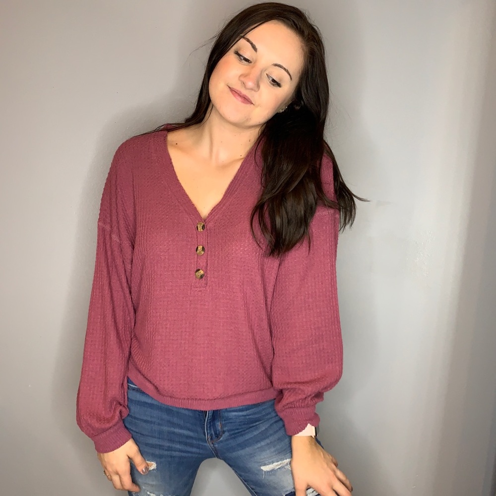 Button-Up Sweater - Picture 2 of 3